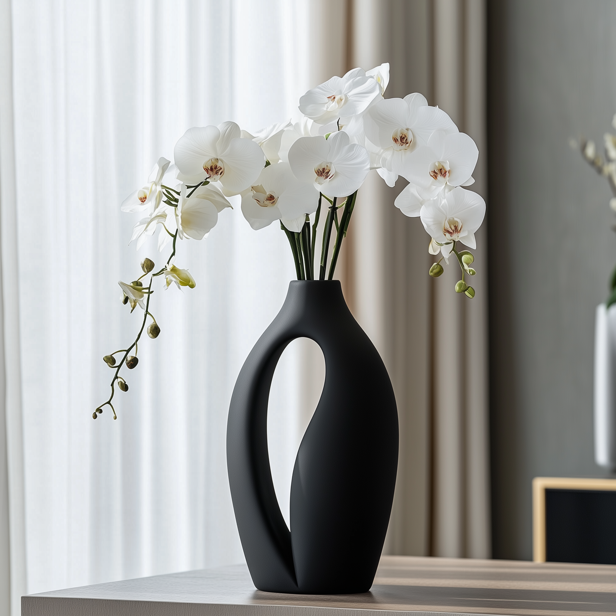Volterra Vase Design vaas in prachtig organische vorm. Stijlvolle toevoeging aan jouw interieur.